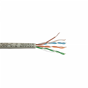 NewMax UTP cable, 2 or 4 pairs, 25 AWG, category 5e, PVC